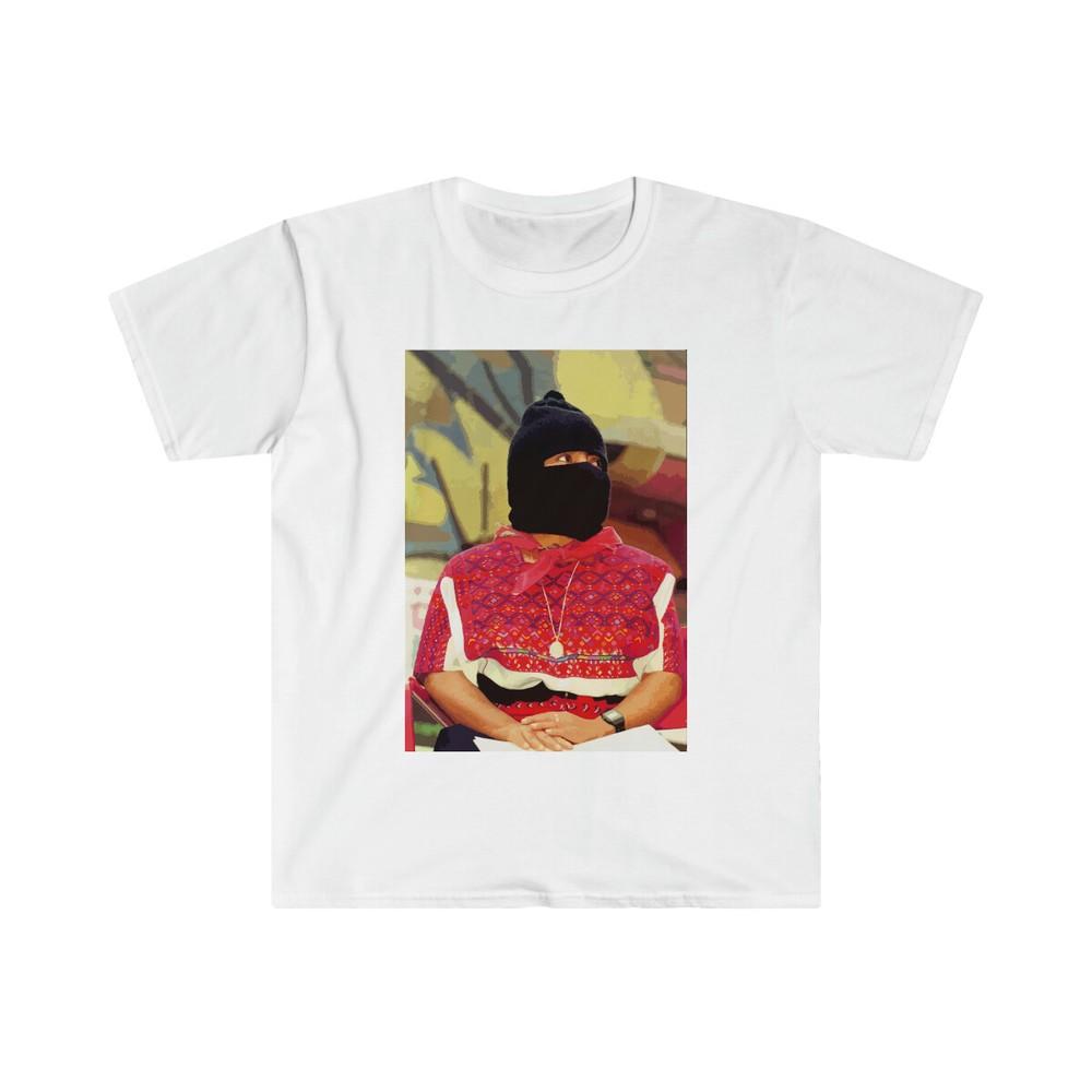 Команданте Рамона Маркос САНОЭ Сапатистская Мексика Женщины Революция Панк Антифа Армия 3XL