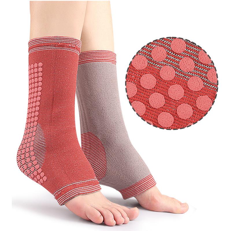 Magnetic Yarn Sports Ankle Protection To Keep Warm Men's and Women's Ankle Protection Fixed Heel Basketball Fitness Sports Protective Gear