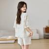 Tencel Shorts Set Women's Summer New Fashion Middle-aged Loose Large Size Two-piece Set