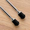 2 Pieces Drum Leg with Rubber Foot Heavy Duty for Performance Setups