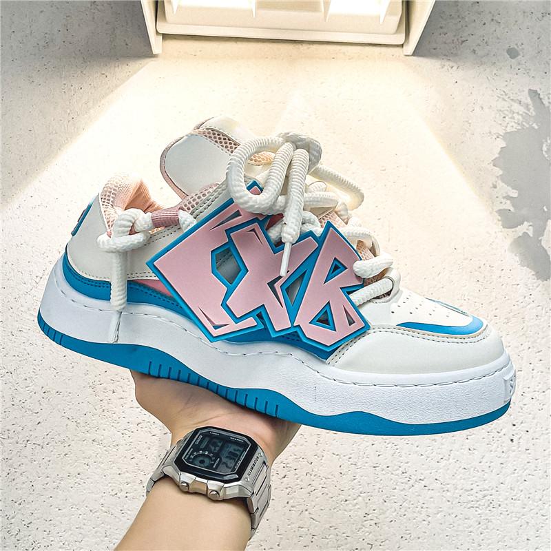 Luxusní boty pro muže Nové robustní vulkanizované punkové boty Tenisky Muži Dobrá kvalita Street Style Sportovní Tenisky na běhání Muži Board