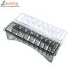8/10Grid Universal Hair Clipper Guards Stand Case Holder Transparent Hair Clipper Limit Comb Holder For Hair Cutting Guide Comb