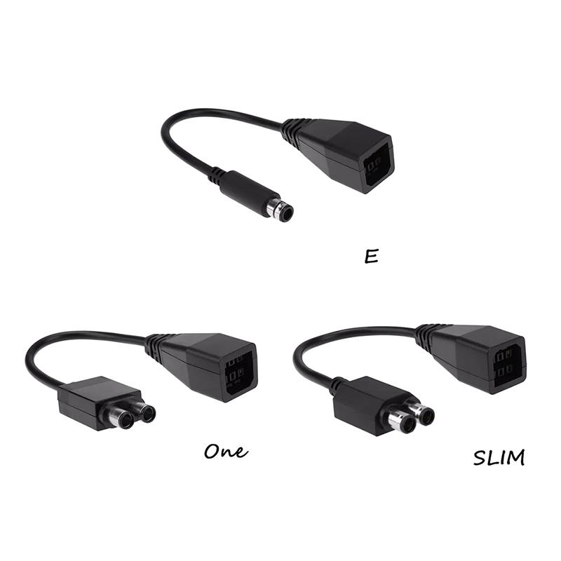 1Pc Diy Accessories For Microsoft Xbox 360 To Xbox Slim/One/E Ac Power Adapter Cable Converter Transfer Cable Cord