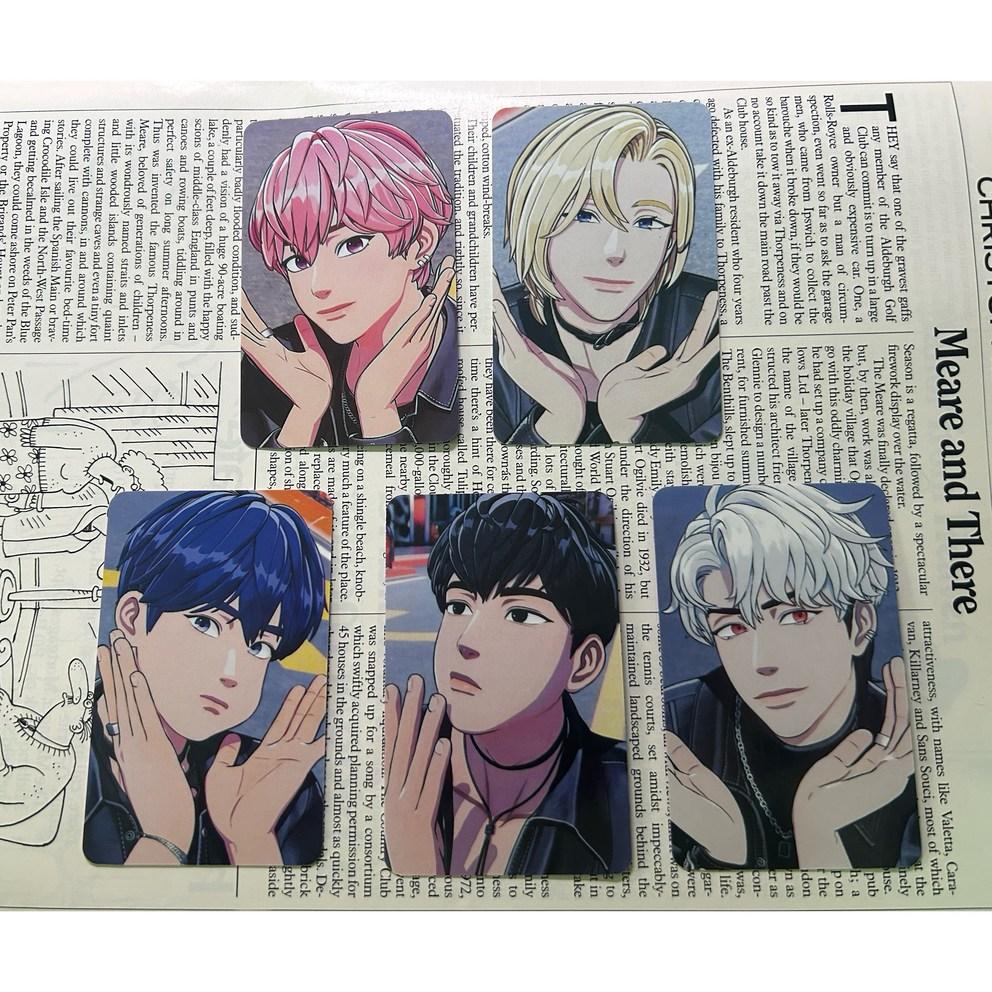 PLAVE Pride O Caligo Pt1 Album Photocard Polaroid PLAVE Photocard Idol Male/Female Idol Photocard