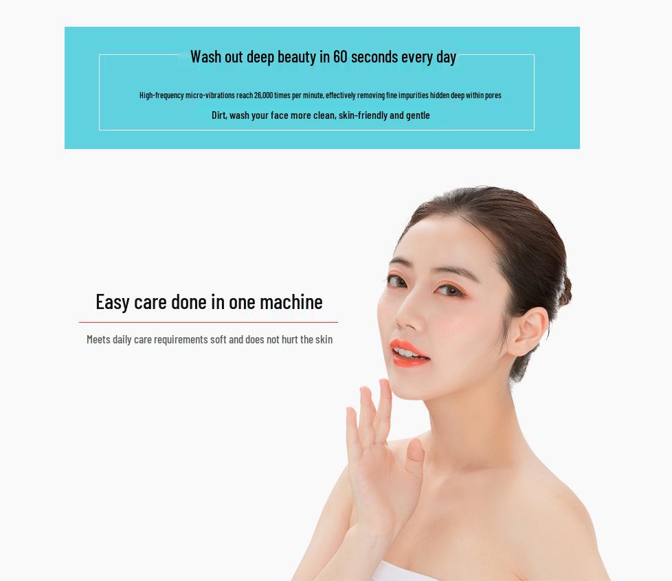 Ultrasonic Skin Scrubber & Blackhead Remover Facial Cleanser