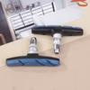 1Pair Bike Brake Pads V-Brake Rubber Road Bike Brake Holder Pads Shoes Blocks Rim Brake Anti-Resistance Cycling Accessories