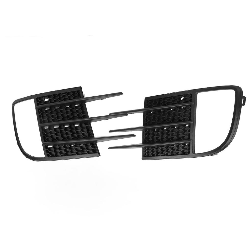 1Pair Fog Light Side Grille Grill Cover 5K0853665C Black Strong Protection Stylish Replacement for