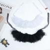 Victorian Lace Ruffled Collar for Women Stage Performances Detachable Collar Neck Ruff For Halloween Party Dressingup