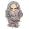 Santa Clause Beard and Wig Santa Costume Accessories Set for Christmas Kid Birthday