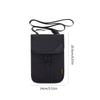 Portable Travel Wallet Securely Holds Tickets and Cash Phone Pouch Shoulder Bag Must Have for Women and Men