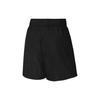 Nike Sport Casual Woven Big Logo Solid High Waist Loose Shorts Women Bottoms Black DM6740-010