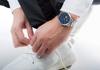 Orient Basic Concept Automatic Watch, Open Heart, RN-AR0101L, Men's, Navy Blue, with Japanese Manufacturer's Warranty