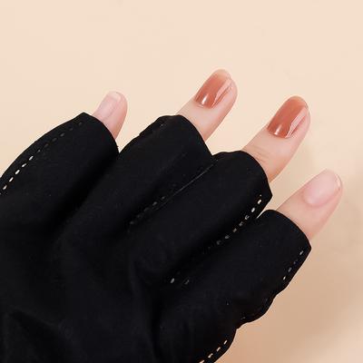 Anti Uv Radiation Protection Gloves Led Lamp Nail Uv Protection Glove Nail Art Gel Nail Dryer Light Nail Art Equipment