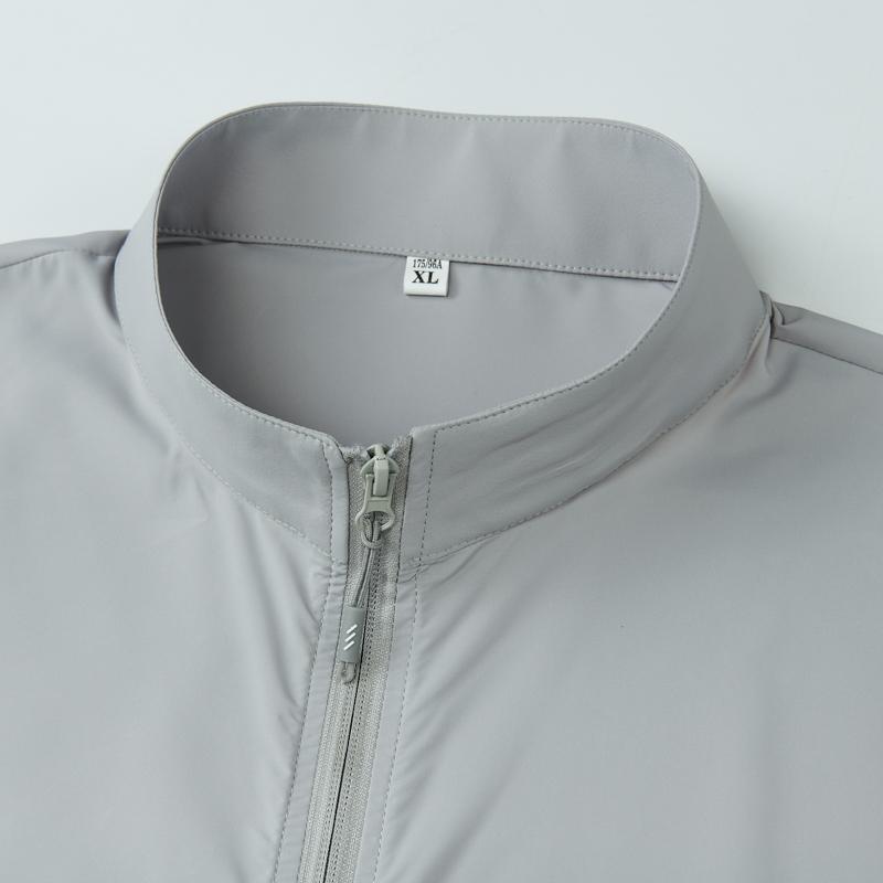 Lightweight Sunscreen Stand Up Collar Cool Feeling Coat