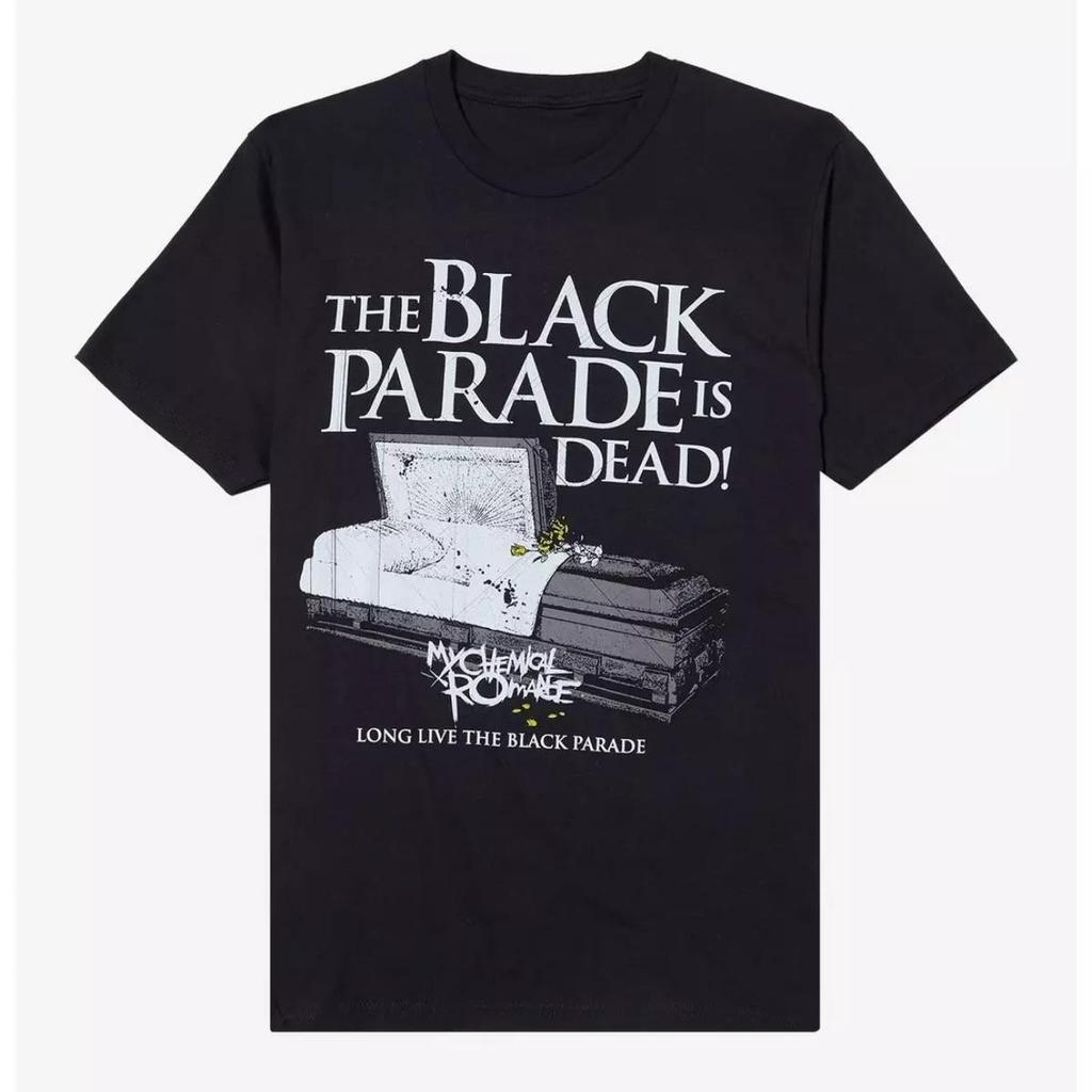 My Chemical Romance Shirt The Black Parade Is Dead MCR Emo Rock Band T-Shirt Herren Damen