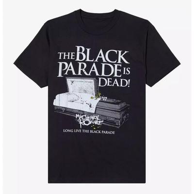 My Chemical Romance Shirt The Black Parade Is Dead MCR Emo Rock Band T-Shirt Herren Damen