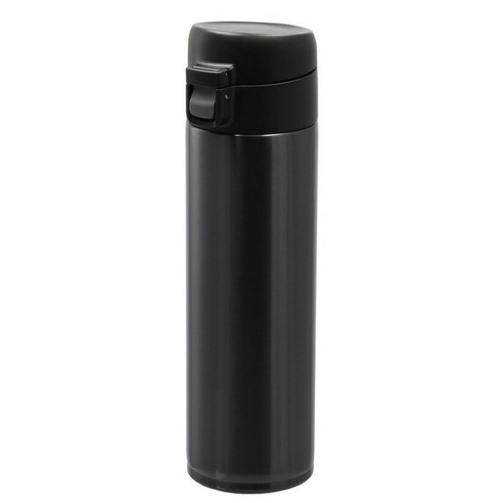 

Nitori Stainless Steel Bottle 520ml Dark Gray NITORI 8992516 One-Touch