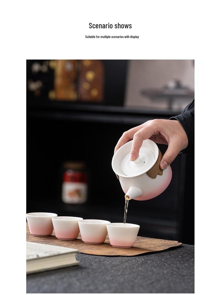 Creative Women's Day Travel Tea Set: March 8th Goddess Festival Souvenir with Customizable Logo for Customers or Employees