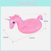 Large Adult Inflatable Toy Swan Flamingo Unicorn Animal Float Bed Swimming Ring Environmental Pvc Material