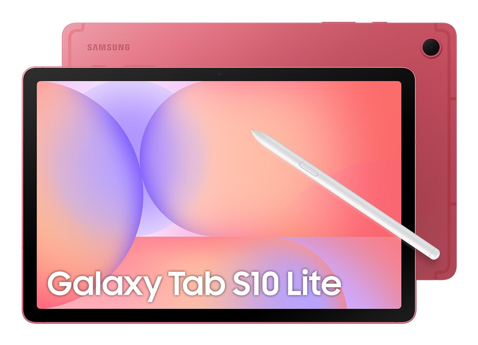 Samsung Galaxy Tab S10 Lite tablet 10,9 inch Koraalrood rood
