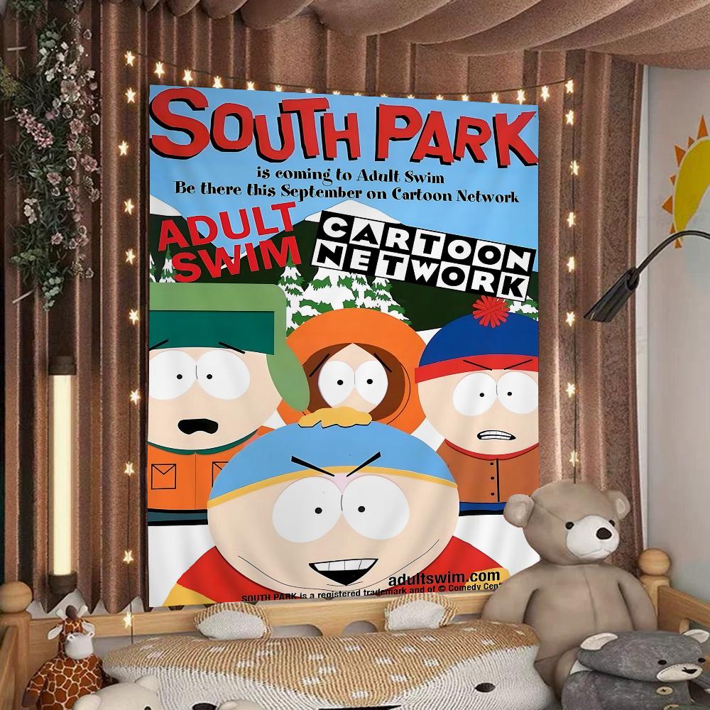 CartoonSouthparkS Cartoon Tapestry Wall Hanging Decoration Household Home Decor