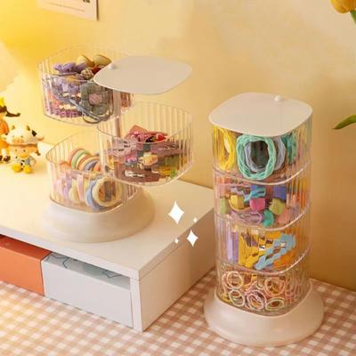Cover Hairpin Ring Storage Case Makeup Storage Rack Jewelry Storage Box Bracelet Earring Holder