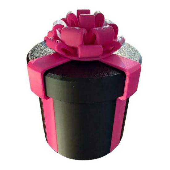 Cutie Cadou Enervantă cu Șuruburi Încuibate Glumă Cutie Încuibată pentru Cadou în Bani Ambalaj Reutilizabil Imprimat 3D Cutie Gag pentru Cadouri de Zi de Naștere Crăciun Petrecere Elefant Alb