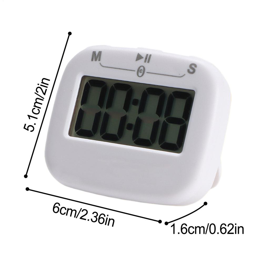 LCD Digital Kitchen Timer Magnetic Cooking Large Count Down Up Clear Loud Alarm Home Kitchen Accessories