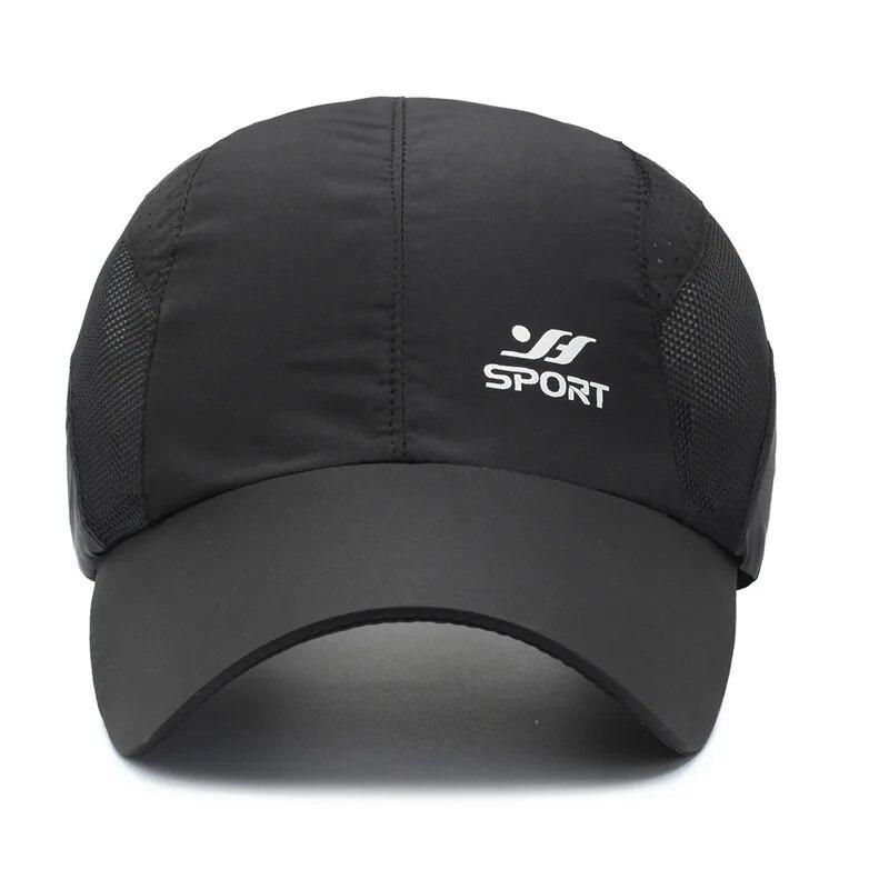 Spring Summer  Sports Hats Men's Sun Hats Outdoor Quick Drying Fabric Baseball Net Caps Sunscreen Breathable Caps