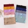 Einfacher Stich Rose Floral Blasen Chiffon Hijab Ramadan Perlen Schals Tücher Damen Sonnenschutz Kopftuch Outdoor Winddicht Kopfwickel