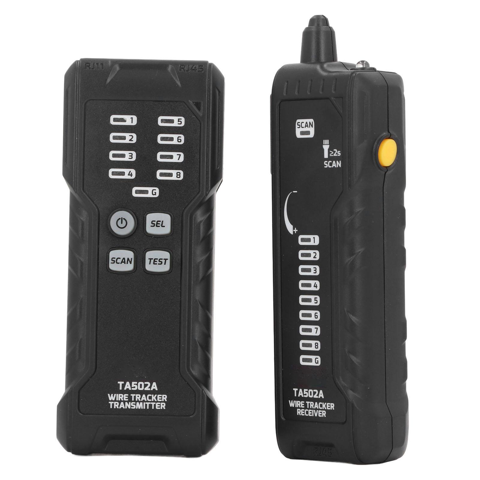 Wire Finder Network Cable Tester Multifunctional Interference Resistant Line Locator ABS