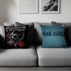 P-Papa Roach Musik Konst Kuddfodral Tecknad Gåva Kuddfodral Sovrum Hem Soffa Stol Sits Dekor Kuddöverdrag