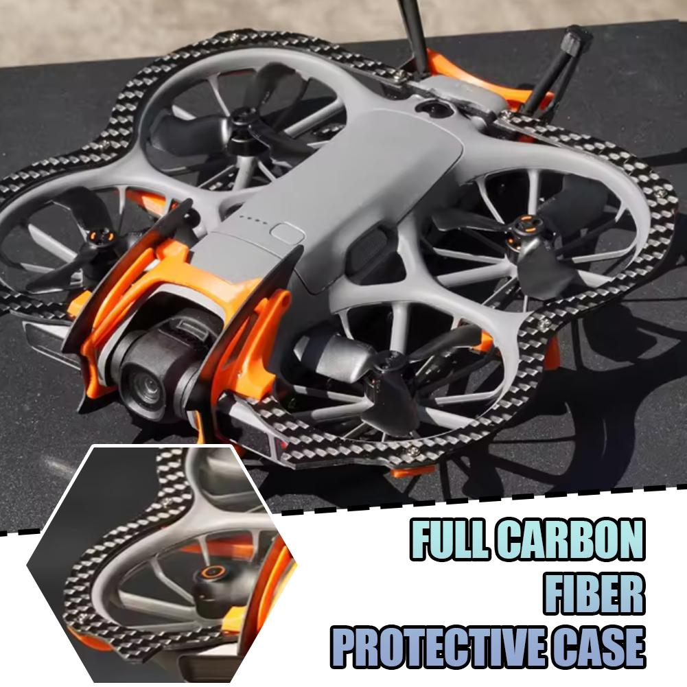 For 360 ° Anti-collision Protection DJI Neo2 Drone Carbon Fiber Protective Armor High Toughness Protective Accessories