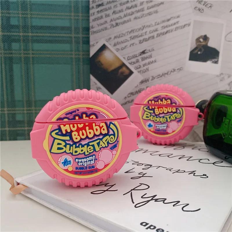 Sjokoladetrekk for AirPods 4 2024 3D Øretelefonetui for AirPods 1 2 3 Pro Hai Hodetelefondeksel for AirPods Pro 2 Etui