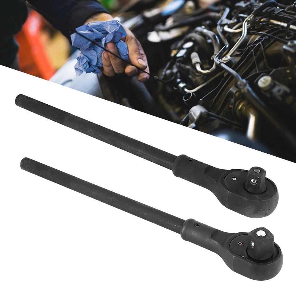 Heavy Duty Drive Ratchet  Head Reversible Quick Socket Wrench Medium Lengthened Auto Repair Tool Ratchet Socket Wrench