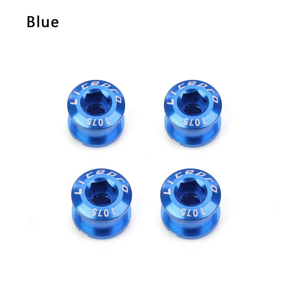 4Pcs High Quality Road Bike Accessories MTB Bicycle Chainring Wheel Bolt Disc Screw Cycling Crankset Parts Chainwheel Screws