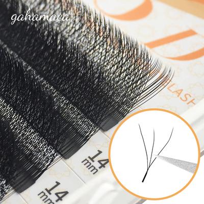Shape Eyelash Extensions 3D Premade Volume Fans W Style Lashes Faux Mink Soft Easy Faning Professional Natural Lashes