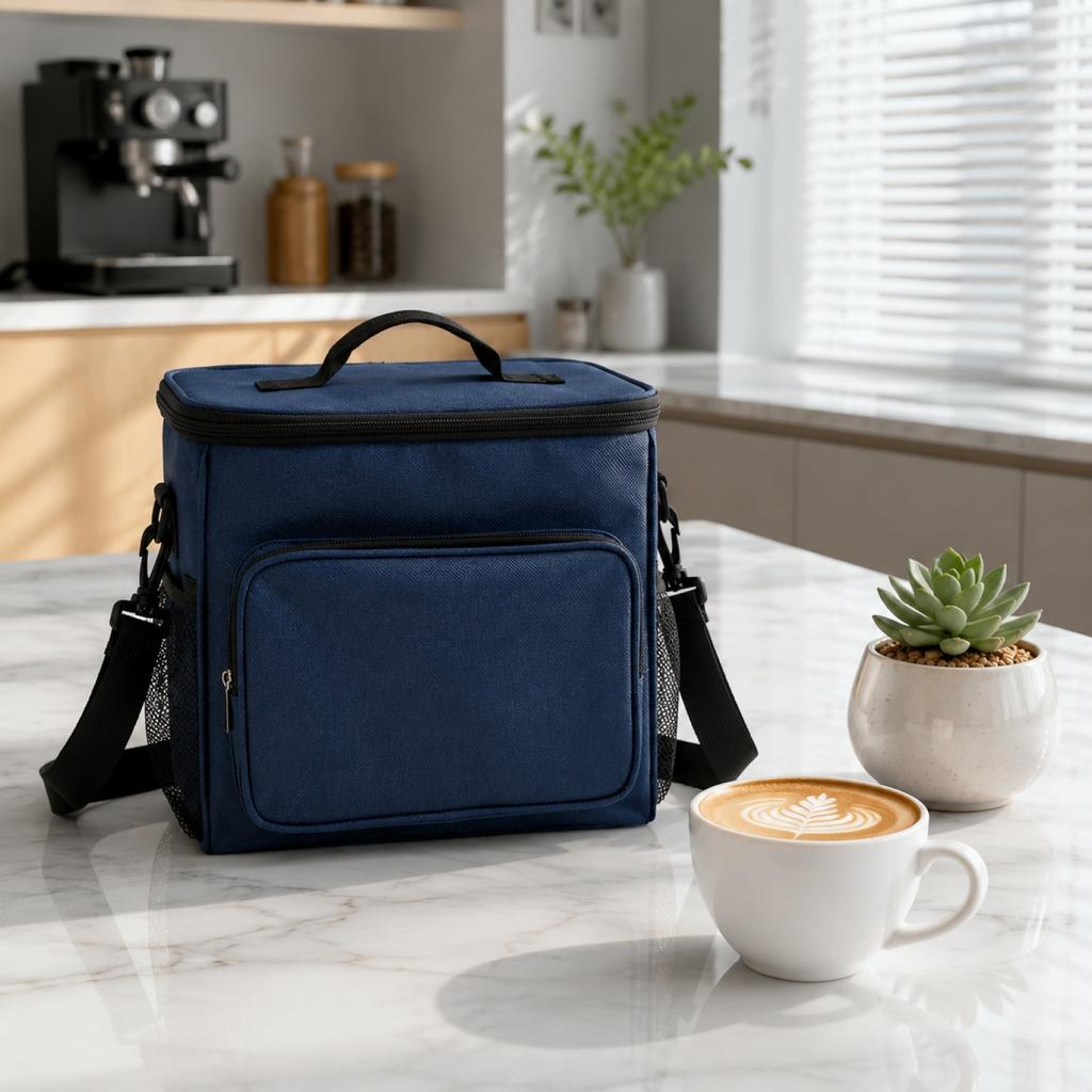 Fabric Lunch Bag Large Capacity Thermal for Picnic and Outdoor