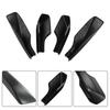 A Set Of Black Roof Rack Cover Rail End Shell Cover Replacement Plastic For Toyota For RAV4 XA20 2001 2002 2003 2004 2005