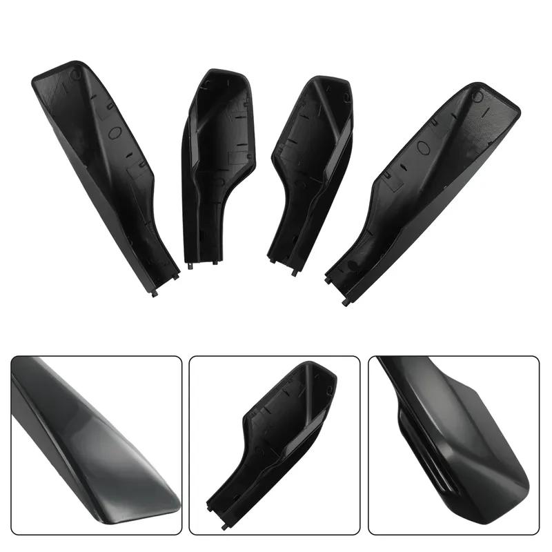 A Set Of Black Roof Rack Cover Rail End Shell Cover Replacement Plastic For Toyota For RAV4 XA20 2001 2002 2003 2004 2005