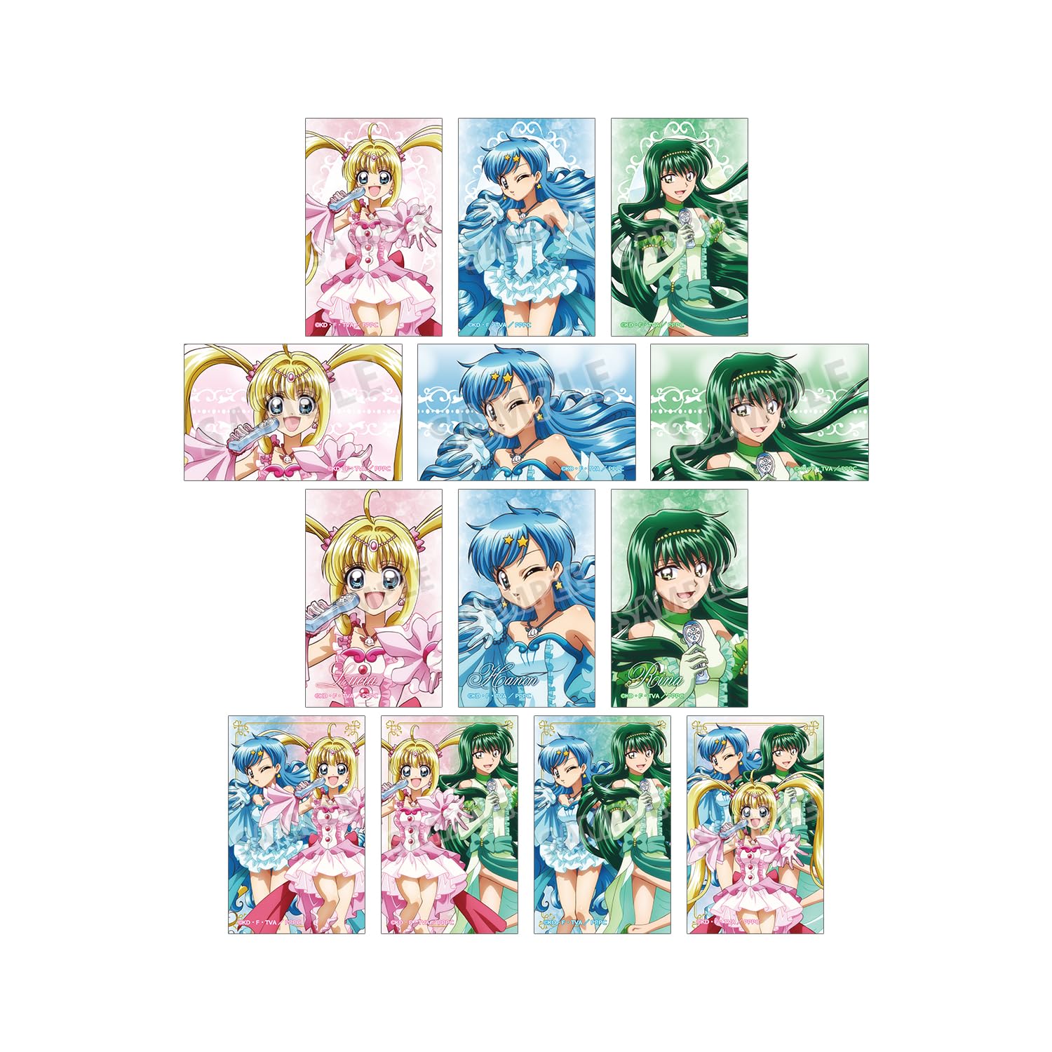 

Pichi Anime 20th Anniversary Trading Illustration Cards Box of 13 Michi Pitch ver.