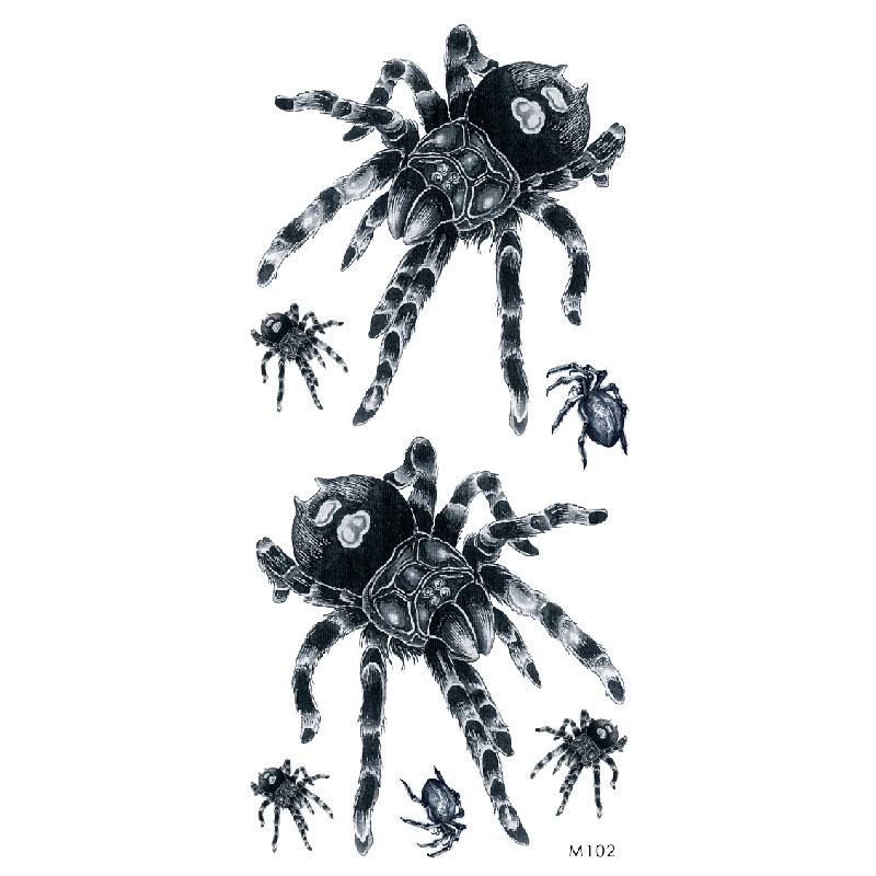 Customize Wolf Dragon Spider Scorpion Animal Temporary Tattoo Designs for Man