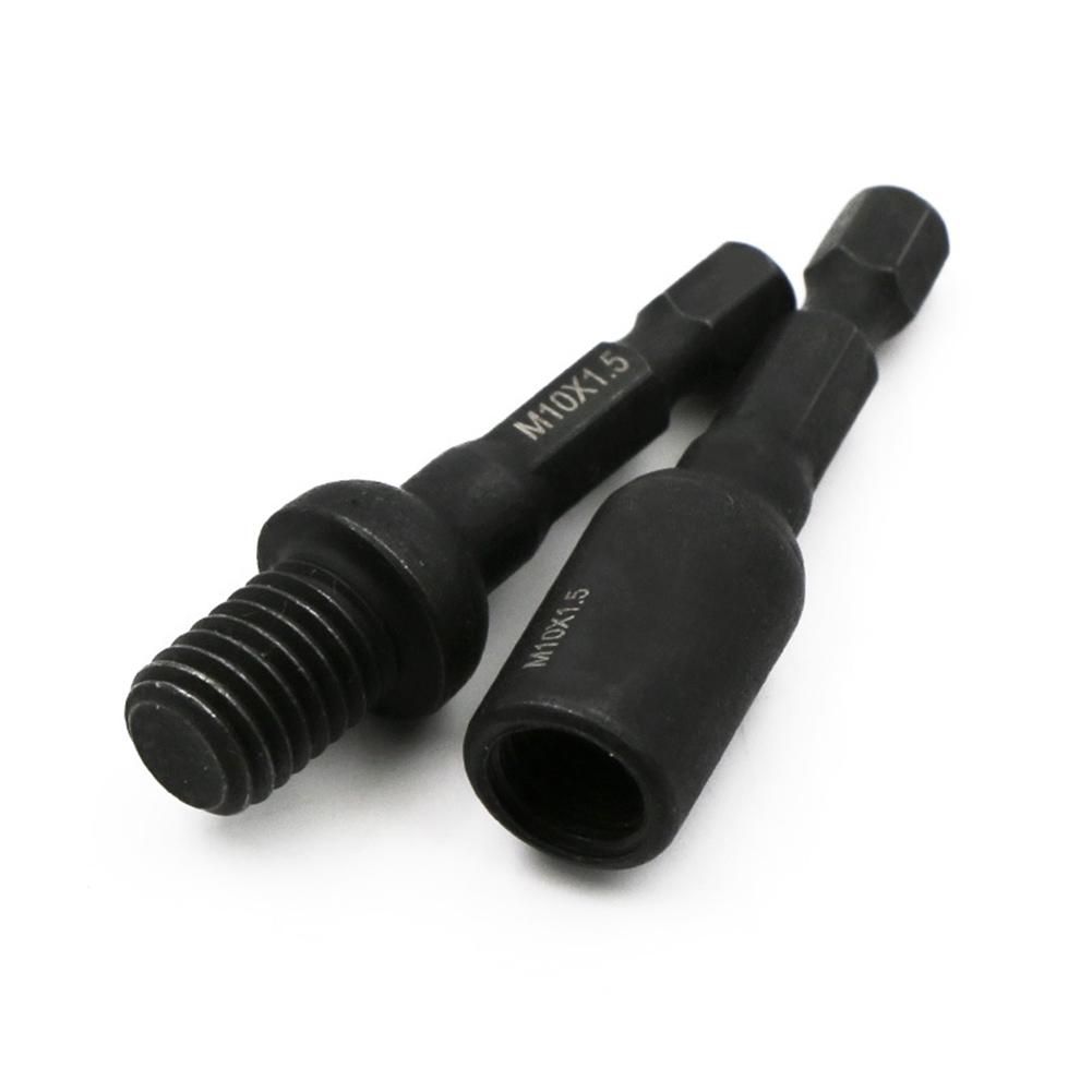M6-M10 Hanger Bolt & Threaded Insert Driver Tool 1/4 Inch Hex Shank Self-Tapping Socket Adapter Set Power Tool Accessories