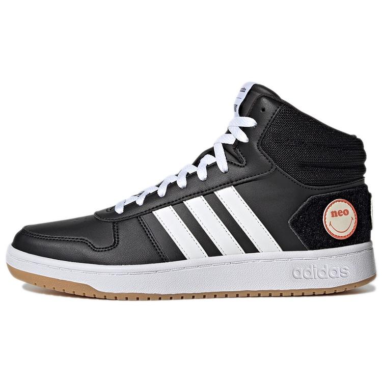 adidas Hoops 2.0 Mid Black White Men s GY7616 EU 40⅔