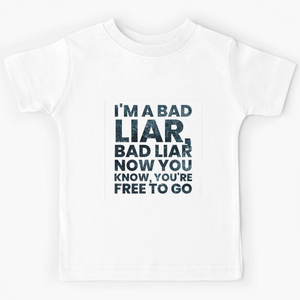 BAD LIAR -Imagine Dragons Kids T-Shirt 120