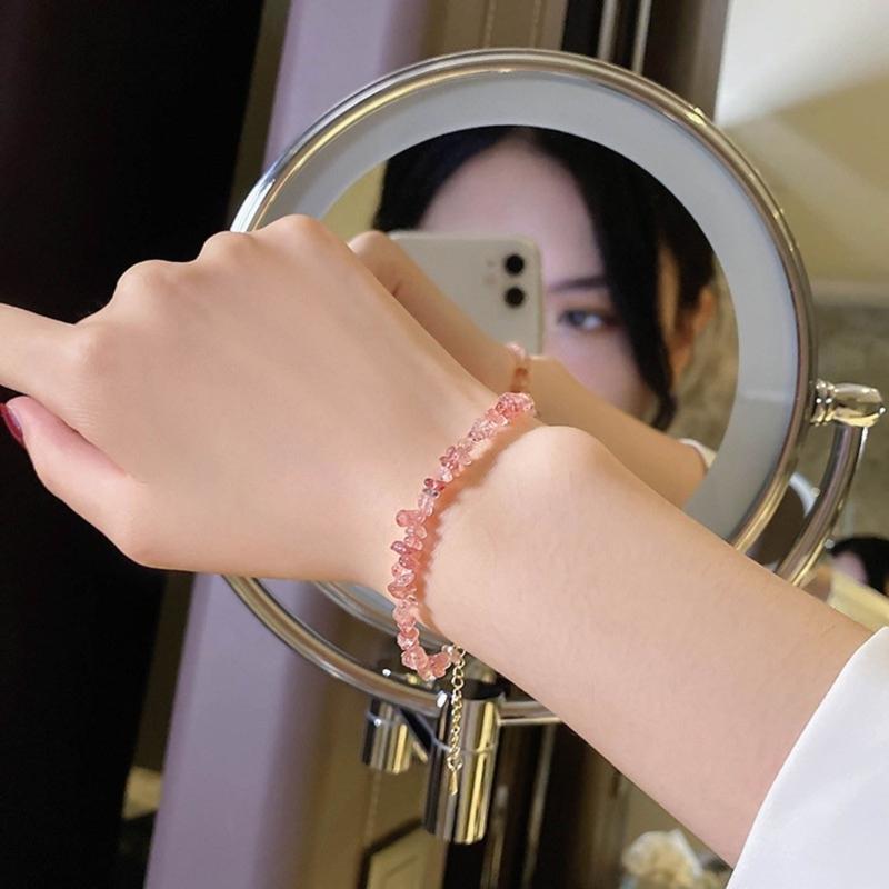 Women's Baroque Tourmaline Bracelet Natural Stone Handmade Jewelry Portable Accessory for Party or Wedding Gifts