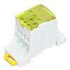 Colorful 690V DIN Rail Distribution Box 80A Blue Green Yellow Terminal Block Terminal Junction Box Power Distribution