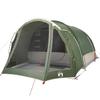 Family Tent for 6 People Green Waterproof