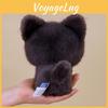 Cat Brown Black Cute Plush Toy Children Teens Cozy Bedtime Festival Gift Doll