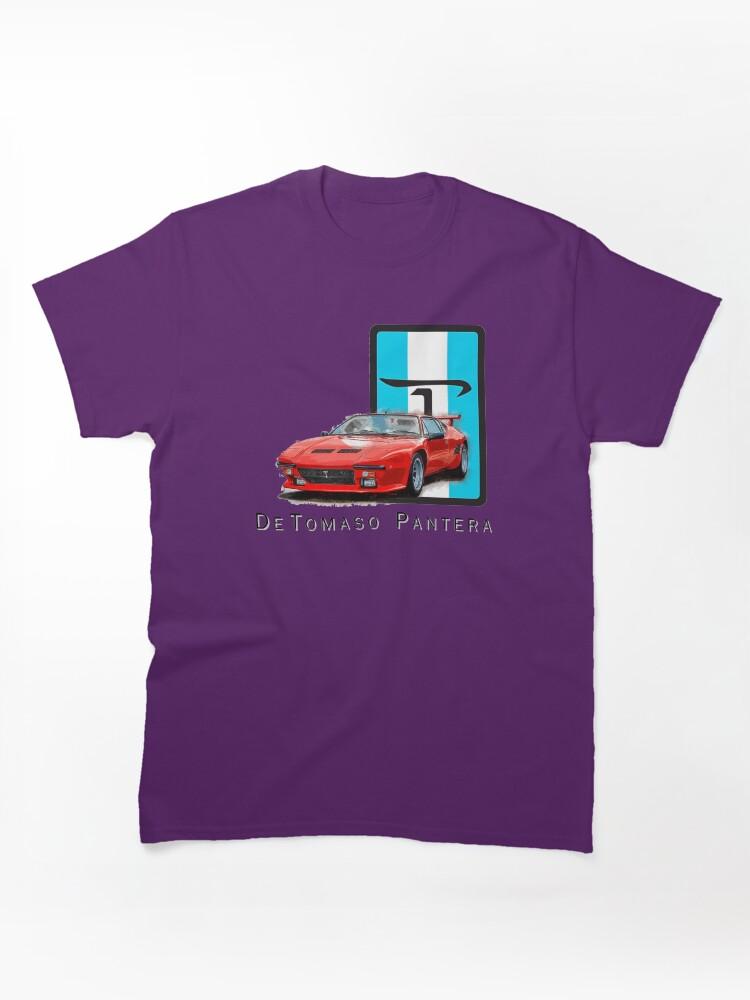 Pantera Red De Tomaso Pantera Classic Unisex T-Shirt